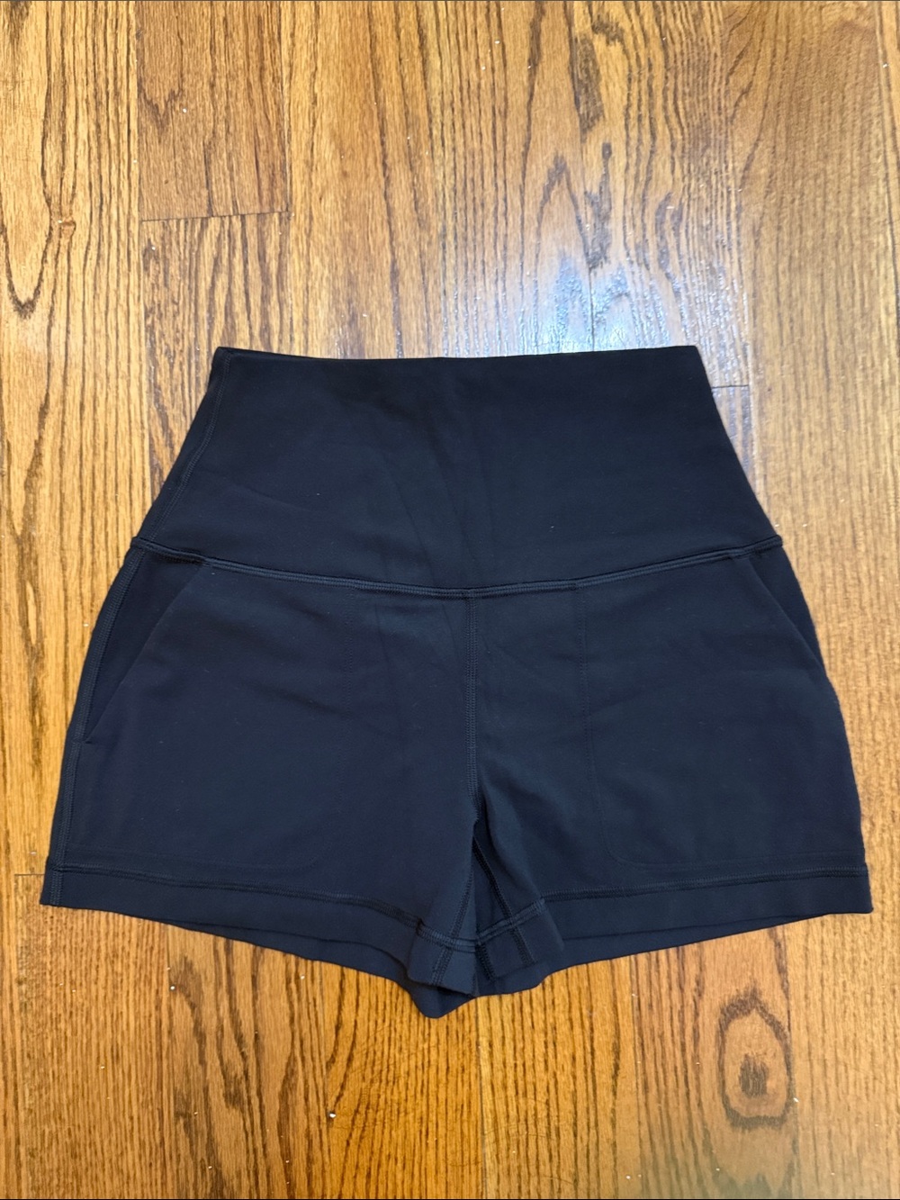 Lululemon High-Waist Black Women’s Active Shorts